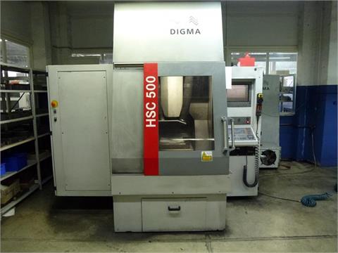 Hochgeschwindigkeits-Bearbeitungszentrum DIGMA Typ HSC 500