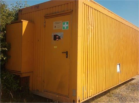Container, Aufenthaltscontainer Gelb